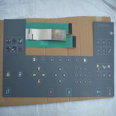 Donier Membrane Switch Panel AT2 System Operation Panel Membrane Overlay